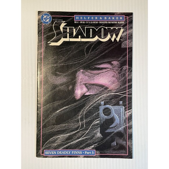 The Shadow Seven Deadly Finns Pt.1, 2, & 5 No.8, 9, & 12 (1988) DC Comics - Picture 7 of 13